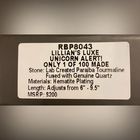 Lillian’s Luxe Unicorn-Luxe Layers Bracelet (1 of 100 made) - Picture 2 of 2